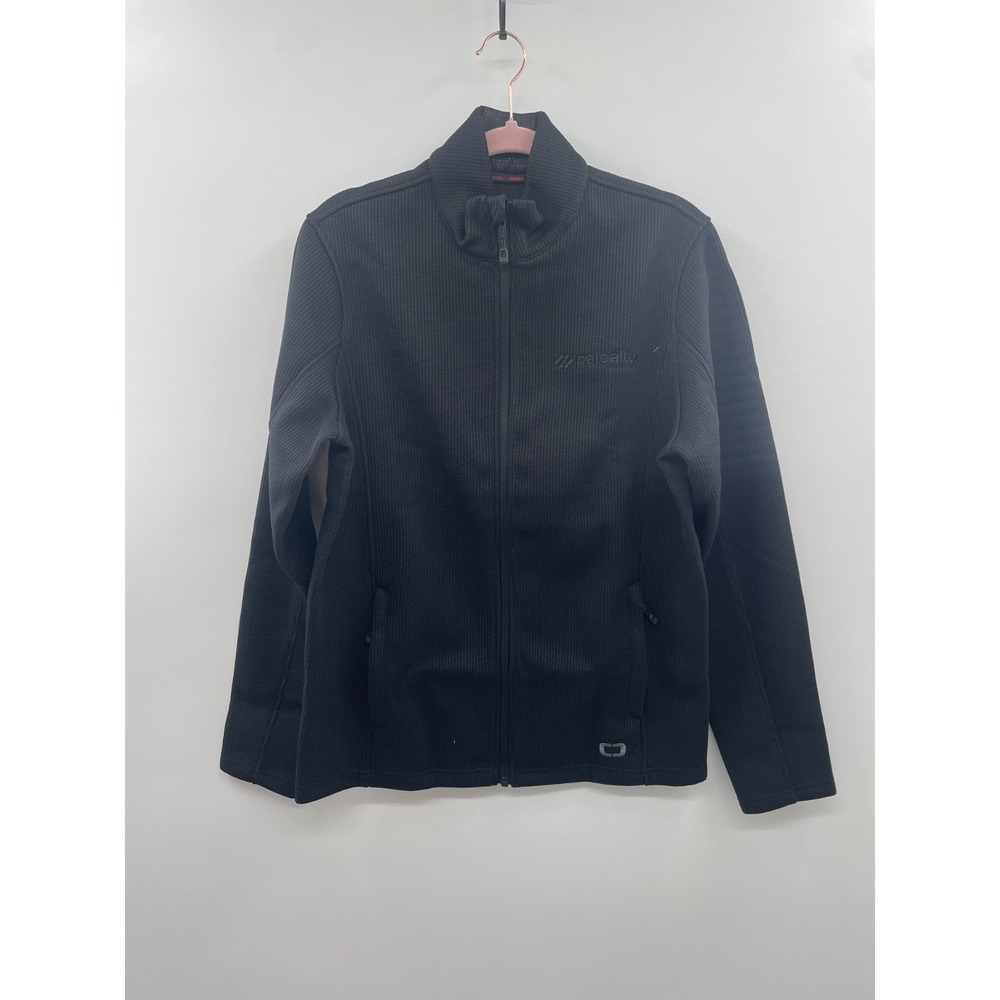 NWOT Ogio Paloalto Full-Zip Jacket Men's Medium Black Long Sleeve 100% Polyester